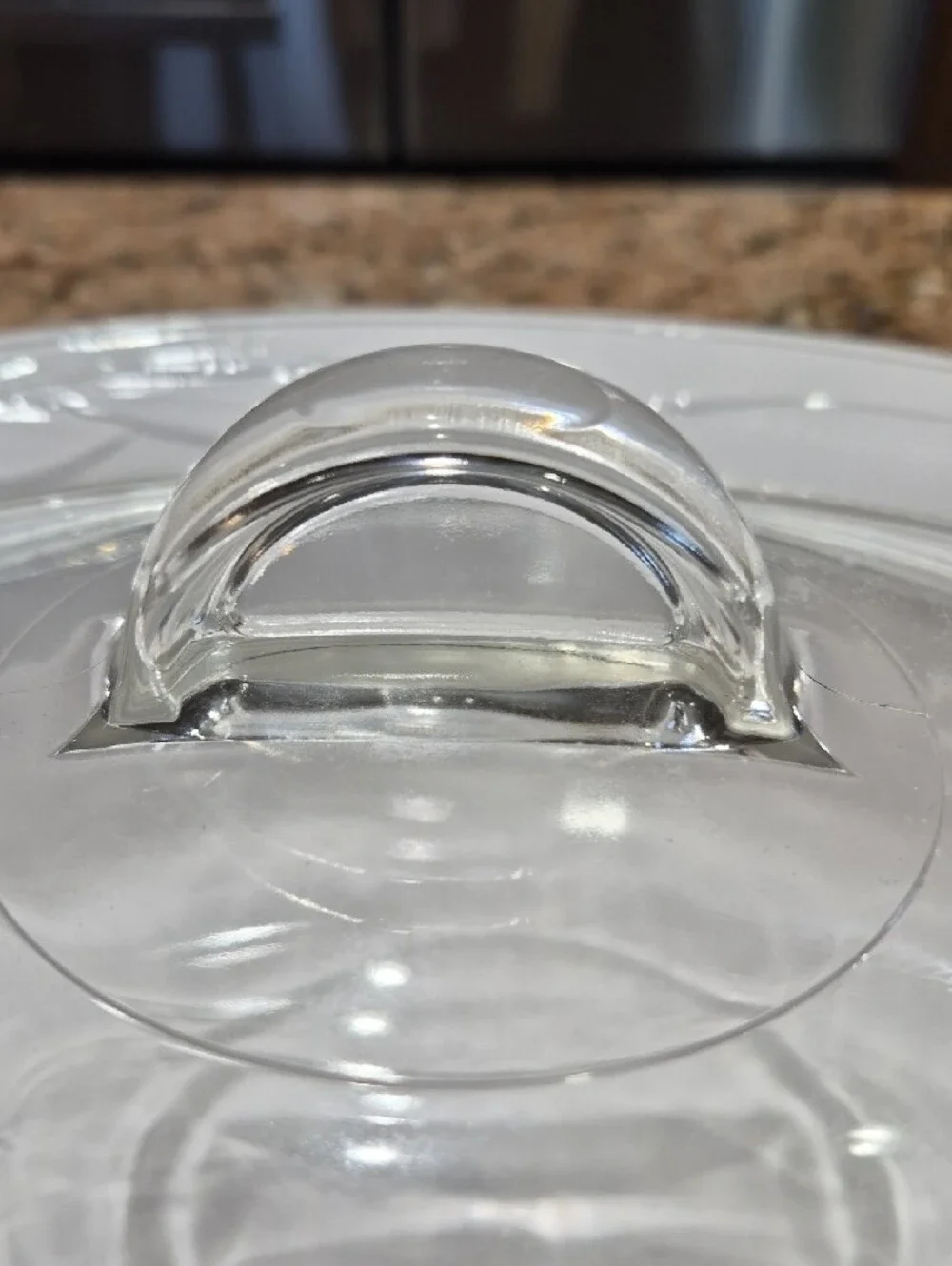 Corningware Elegant Floral Bowl White Covered Casserole with Clear Lid